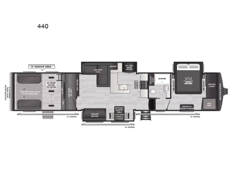 Fuzion 440 Floorplan Image