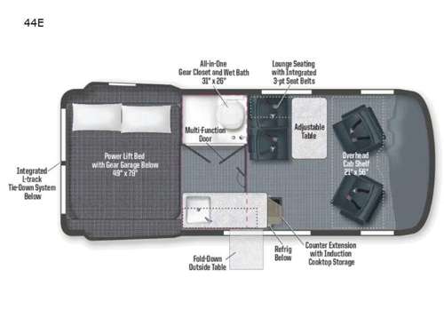 Revel 44E Floorplan Image