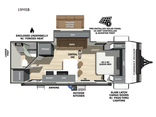 IBEX 19MSB Floorplan Image