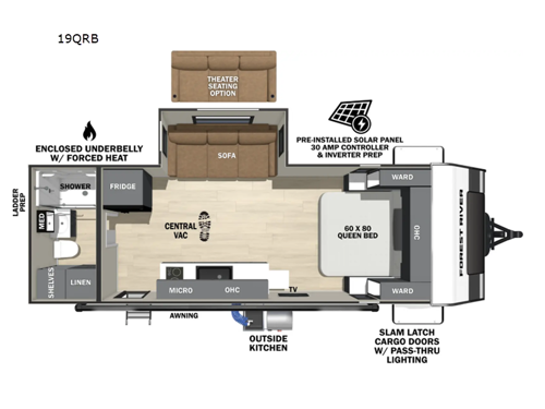 IBEX 19QRB Floorplan Image