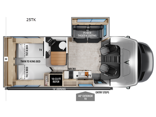 Lineage Series M 25TK Floorplan Image