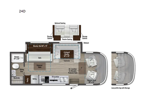 Navion 24D Floorplan Image