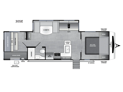 Freedom Express Select 30SE Floorplan Image