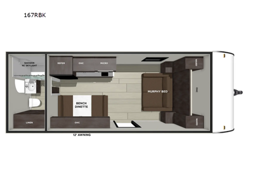 Salem FSX 167RBK Floorplan