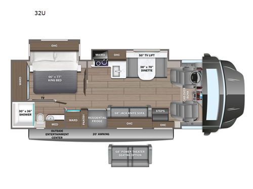 Accolade XT 32U Floorplan Image