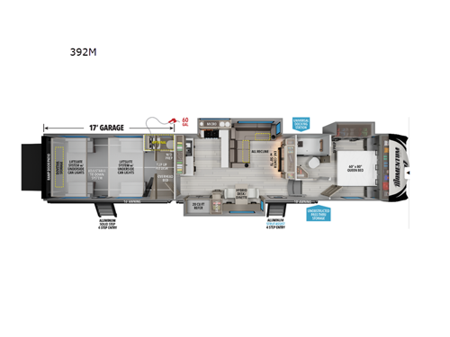 Momentum 392M Floorplan Image