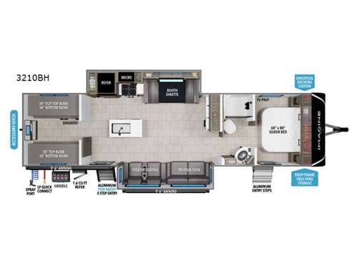 Imagine 3210BH Floorplan Image