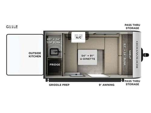 Rockwood GEO Pro G11LE Floorplan Image