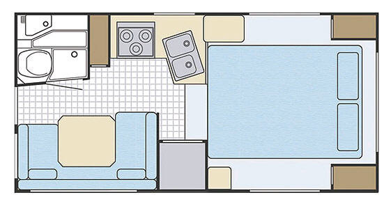 Floorplan - 2008 Lance 845