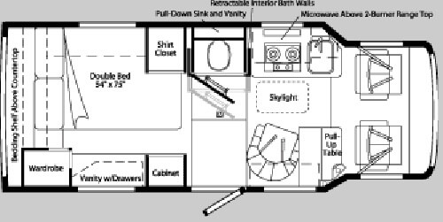 Used 2005 Winnebago Rialta 22 FD Motor Home Class C at Campers Inn ...