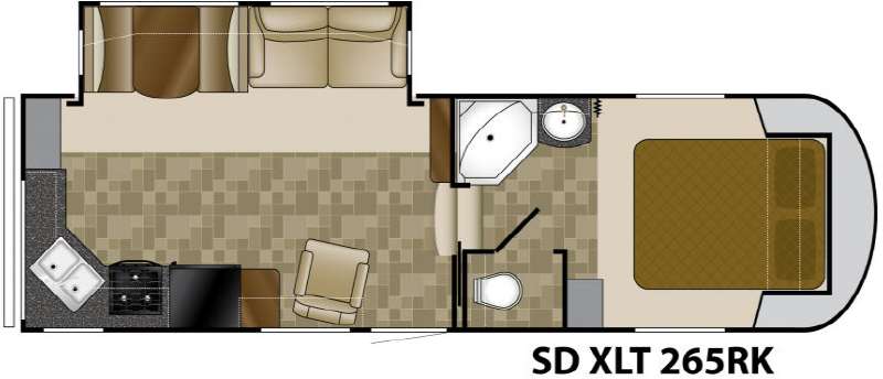 Floorplan - 2011 Heartland Sundance XLT 265RK