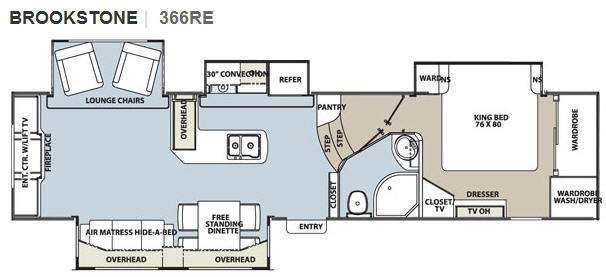 Used 2011 Coachmen RV Brookstone 366RE Fifth Wheel at Campers Inn