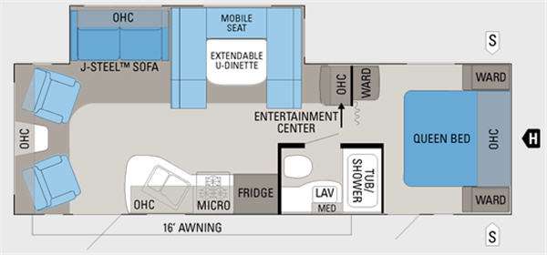 Floorplan - 2011 Jayco Jay Flight 26RLS