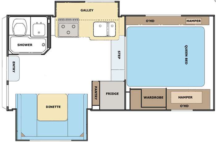 Floorplan - 2012 Lance 992