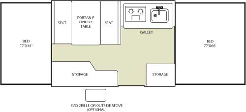 Floorplan - 2006 Fleetwood RV Destiny Yuma