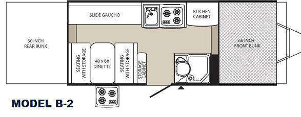Used 2014 Palomino Banshee B-2 Folding Pop-Up Camper at Sky River