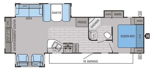 2015 jayco eagle travel trailer 318rets