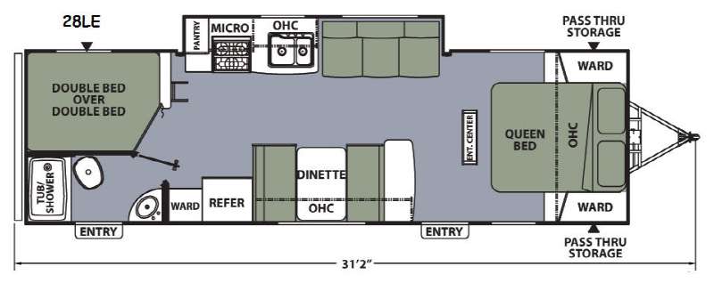 Used 2015 Coachmen RV Apex Ultra Lite 28LE Travel Trailer at