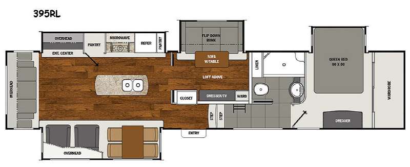 Used 2015 Coachmen RV Brookstone 395RL Fifth Wheel at