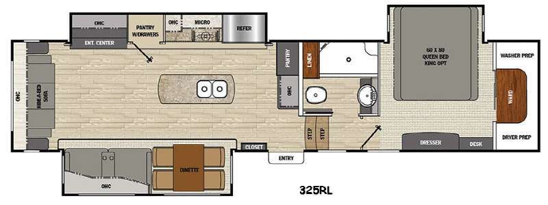 Used 2016 Coachmen RV Brookstone 325RL Fifth Wheel at General RV