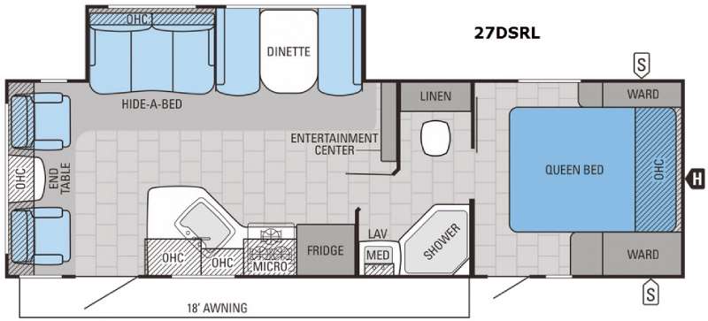 2016 Jayco white hawk 27dsrl