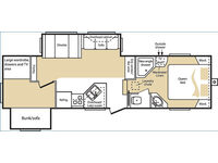 Cougar 289EFS Floorplan