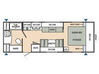 Star Stream SS24QB Floorplan Image