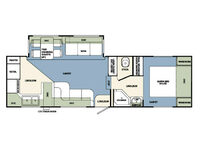 Wildcat 28RK Floorplan