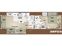 Cameo F35FD3 Floorplan