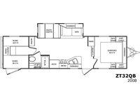 Zinger ZT32QB Floorplan Image