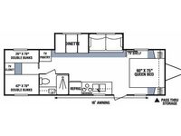 Sportsmen LE S314LE Floorplan Image