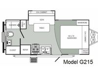 Gazelle G215 Floorplan