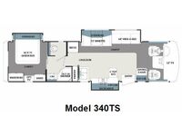 Georgetown 340TS Floorplan Image
