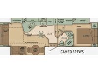 Cameo 32FWS Floorplan