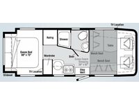 Navion iQ 24DL Floorplan Image