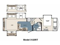 Blue Ridge 3125RT Floorplan