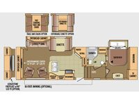 Eagle Super Lite 31.5RLDS Floorplan