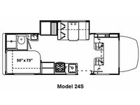 Solera 24S Floorplan Image