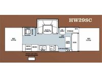 Used 2011 Forest River RV Flagstaff High Wall HW29SC image