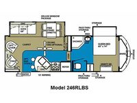 Wildwood Heritage Glen 246RLBS Floorplan