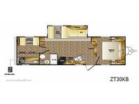 Zinger ZT30KB Floorplan Image