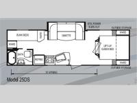 Koala 25DS Floorplan