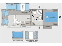 Eagle Super Lite HT 26.5RLS Floorplan Image