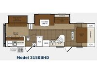 Tracer 3150BHD Floorplan