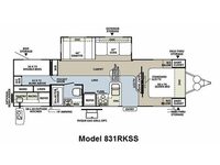Used 2012 Forest River RV Flagstaff Classic Super Lite 831RKSS image