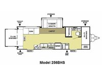 Used 2011 Forest River RV Salem Hemisphere Lite 256BHS image