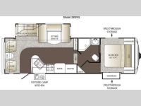 Sydney 288FRL Floorplan
