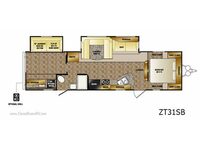 Zinger ZT31SB Floorplan Image