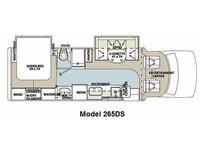 Lexington 265DS Floorplan Image