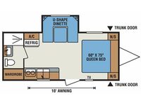 Spree Escape E200S Floorplan
